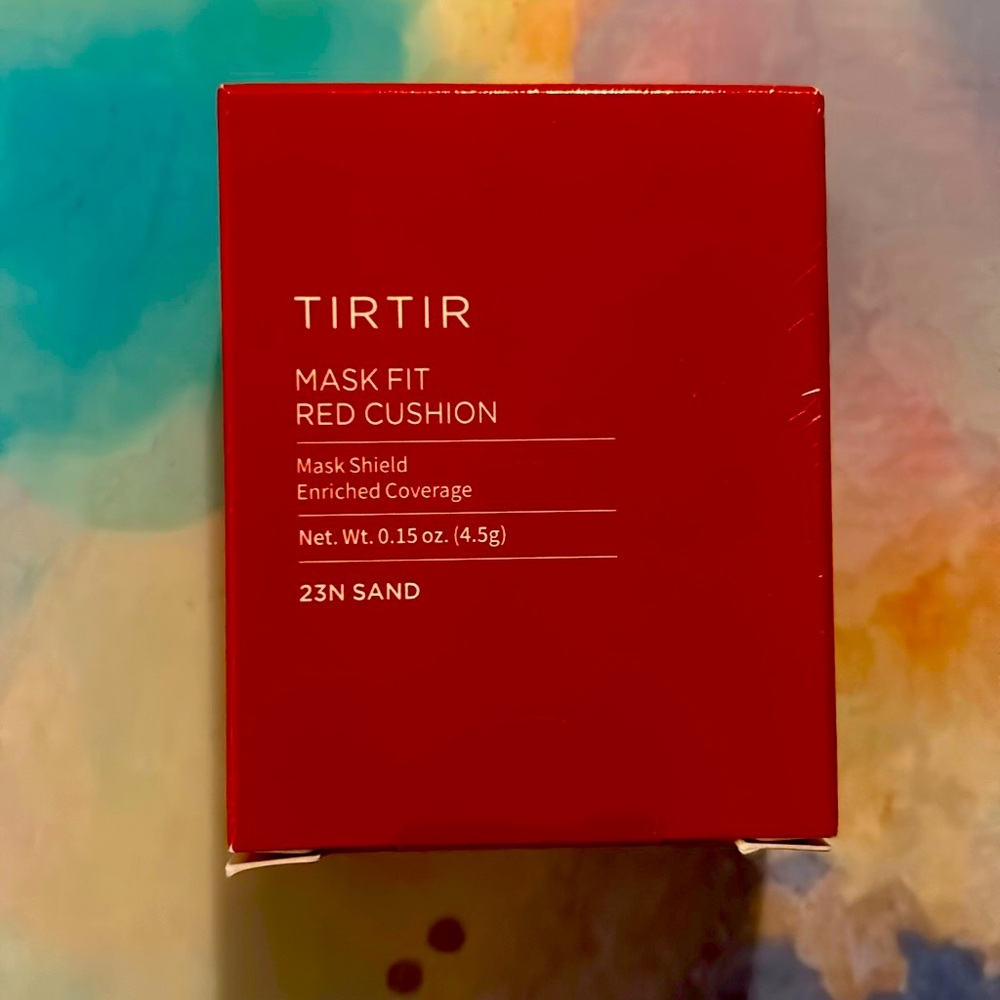 Mini Size TIRTIR Mask Fit Red Cushion Foundation | Full coverage, Shade 23N